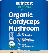 hongo cordyceps orgánico Nutricost