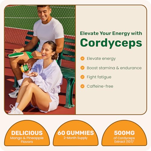 Hongos y adaptógenos Cordyceps