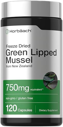 Horbäach mejillón de labio verde en cápsulas