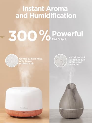 humidificador aromático con control remoto