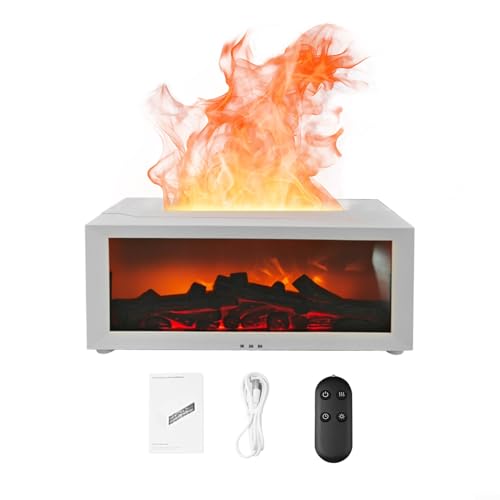 humidificador chimenea 3D silencioso