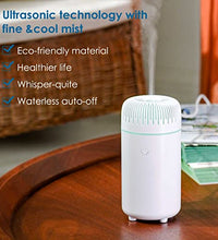 humidificador compacto para espacios pequeños