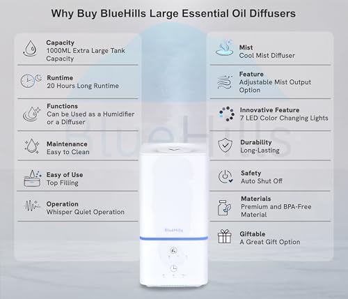 humidificador cuadrado moderno para hogar