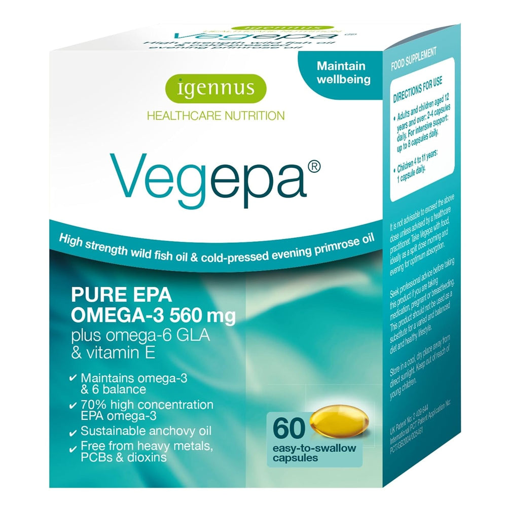 Igennus Omega 3 y aceite de onagra