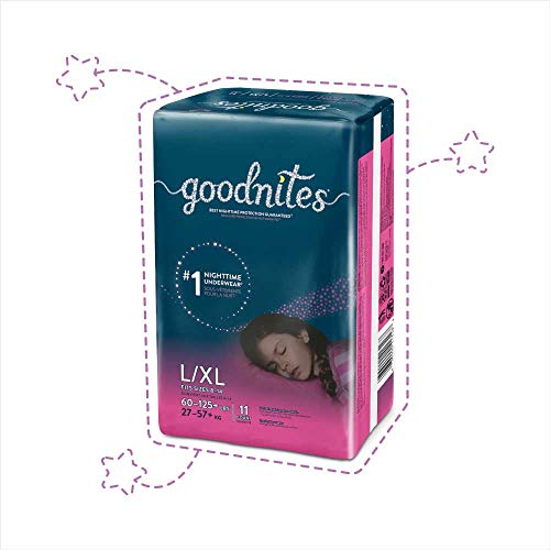 incontinencia nocturna Goodnites talla L/XL
