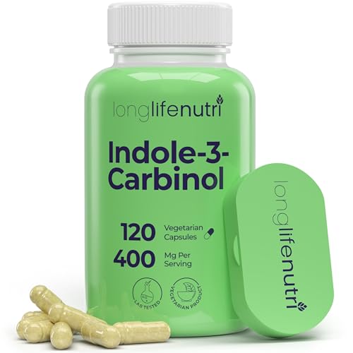 Indole-3-Carbinol 400mg cápsulas vegetarianas