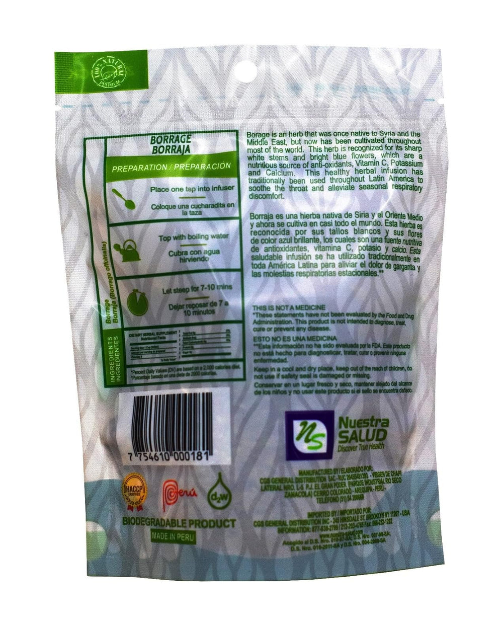 Infusión de hierbas 35 g