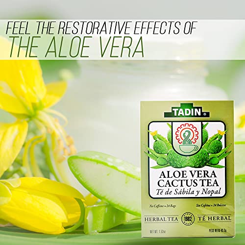 infusión de nopal y aloe vera