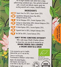 infusión saludable de té verde