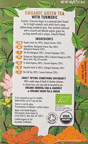infusión saludable de té verde