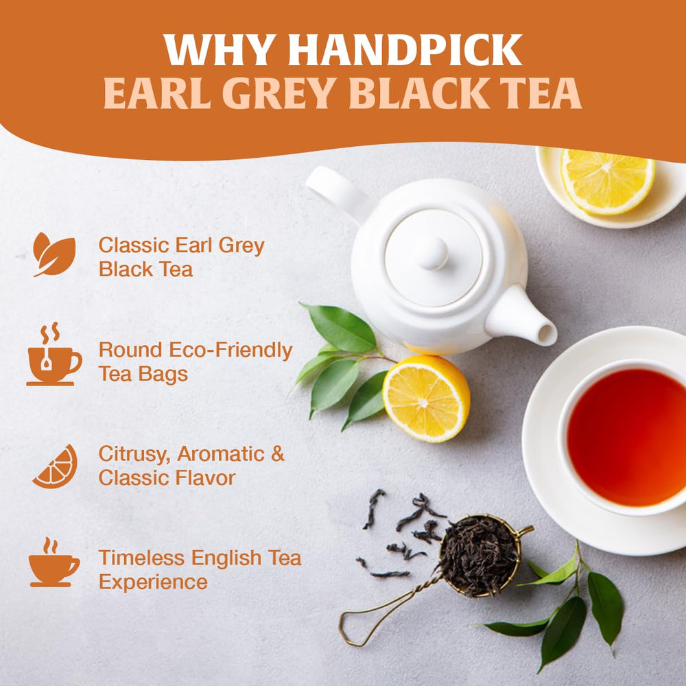 Infusiones de té Earl Grey