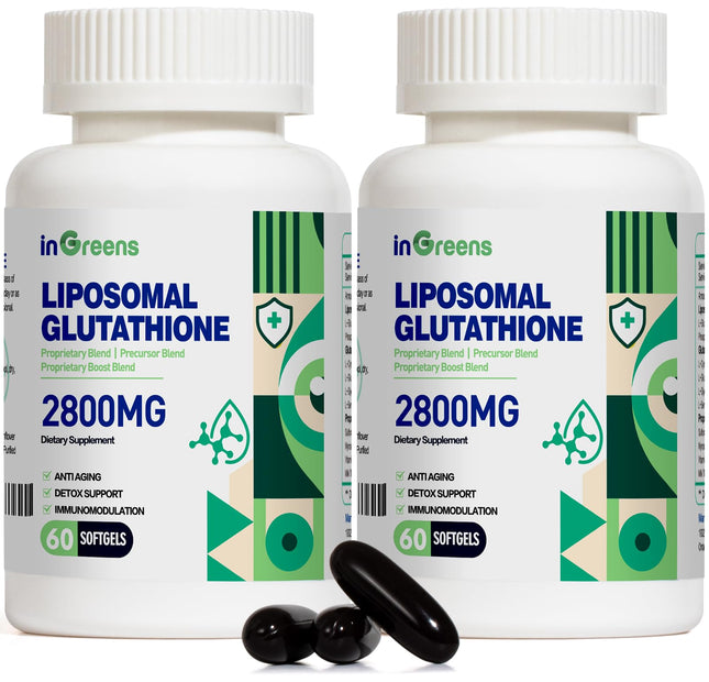 inGreens Glutatión liposomal 2800 mg