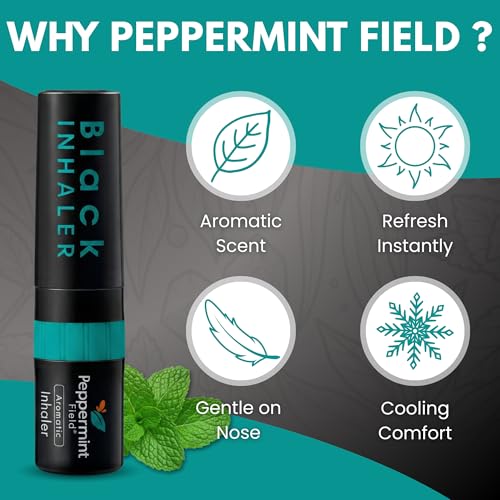 inhalador de menta para problemas respiratorios