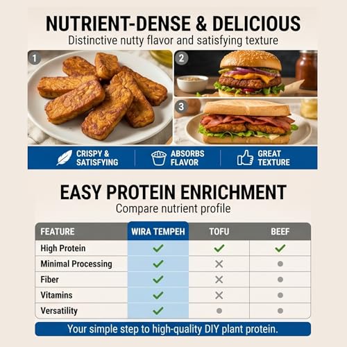 Iniciador de tempeh para recetas vegetarianas