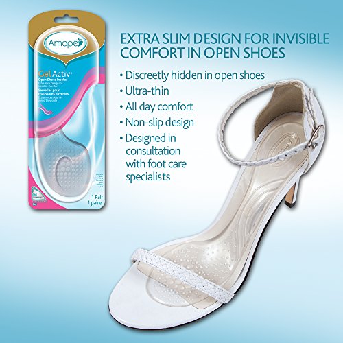 inserciones para zapatos abiertos Amope