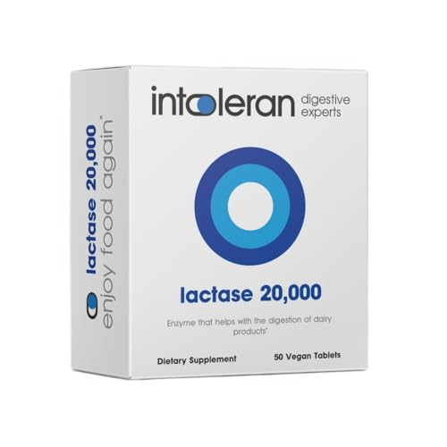 Intoleran Lactasa 20,000 para digestión fácil