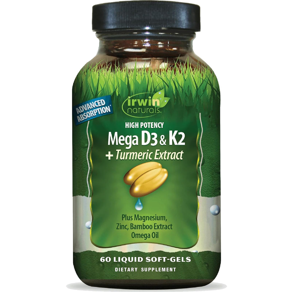 Irwin Naturals Mega D3 & K2