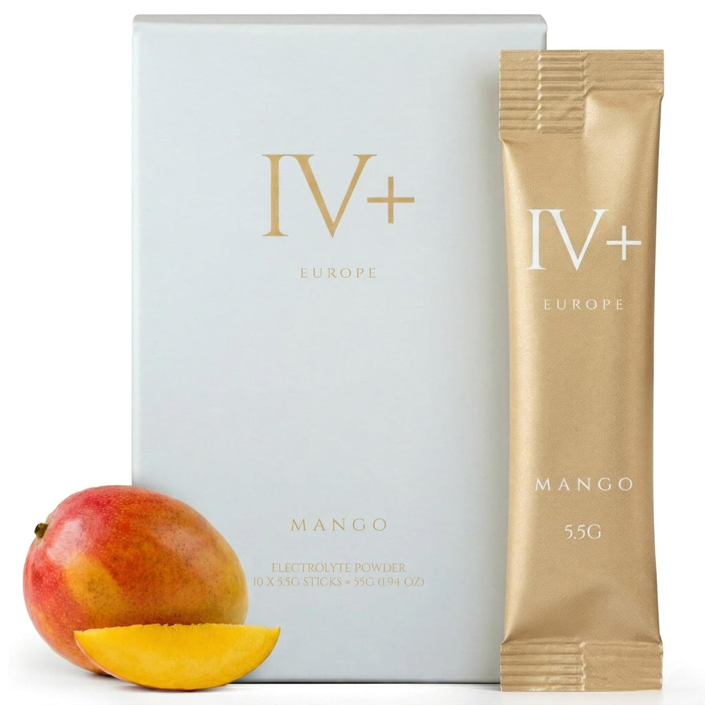IV+ electrolitos de mango