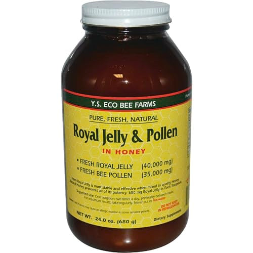 jalea real y polen en miel natural