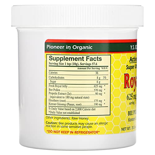 jalea real YS BEE FARMS para energía natural