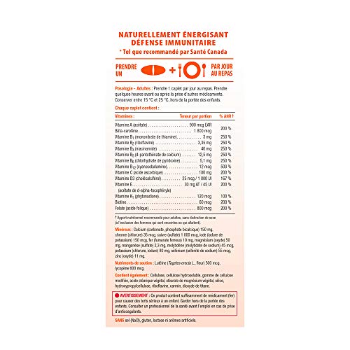 Jamieson multivitamínico completo para vitalidad