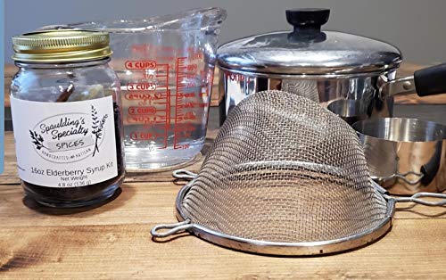 jarabe de saúco amigable con Instant Pot