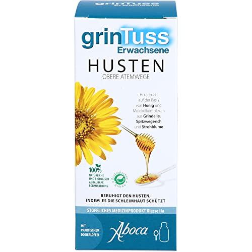 jarabe GrinTuss para adultos natural