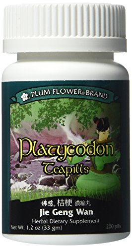 Jie Geng Wan pastillas de Platycodon