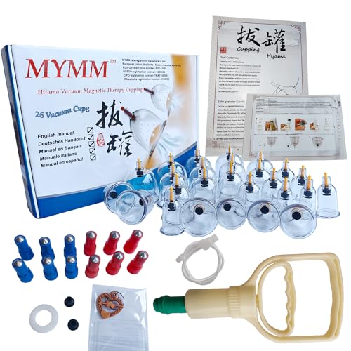 juego de copas de ventosas biomagnéticas