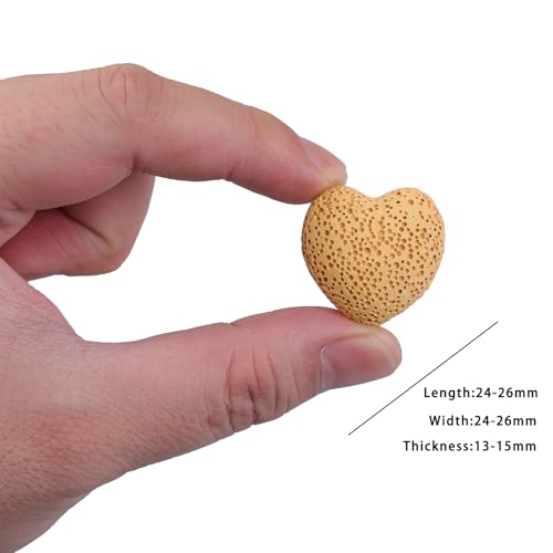 Juego de piedras aromáticas en forma de corazón