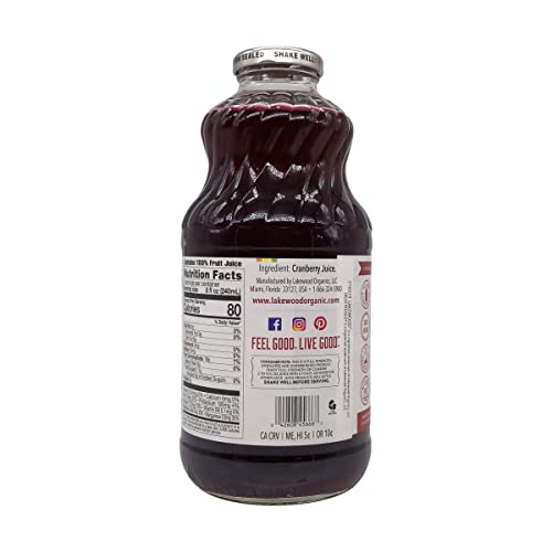 jugo de arándano Lakewood 32 oz