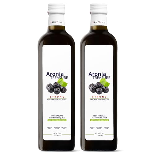 jugo de aronia 100% natural