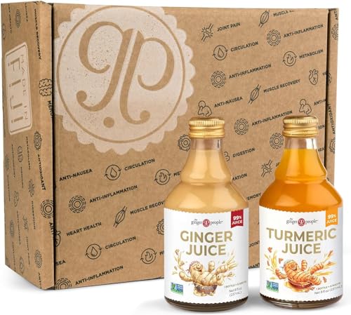 jugo de jengibre y cúrcuma saludable