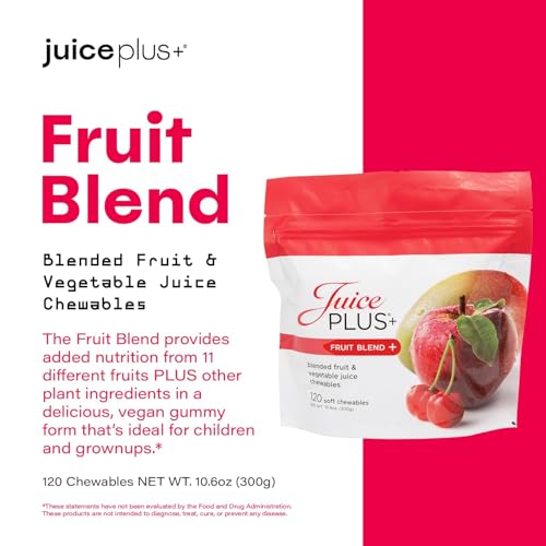 Juice Plus+ 120 masticables de frutas