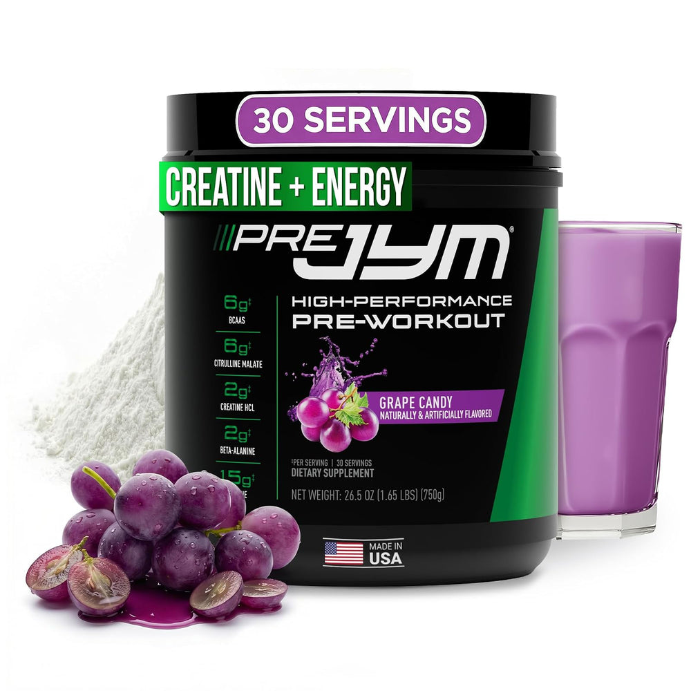 JYM Pre Workout Grape Candy