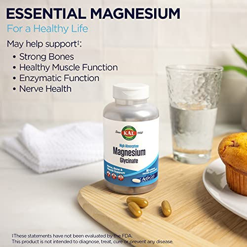 KAL ActivGels de Magnesio para salud ósea
