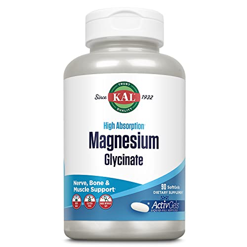 KAL Glicinato de Magnesio para músculos fuertes