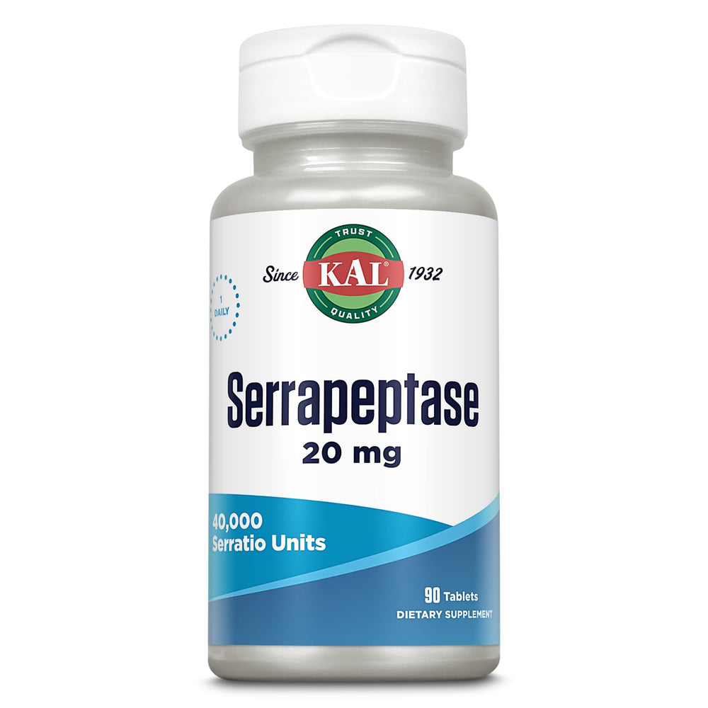 KAL Serrapeptase 20 mg tabletas