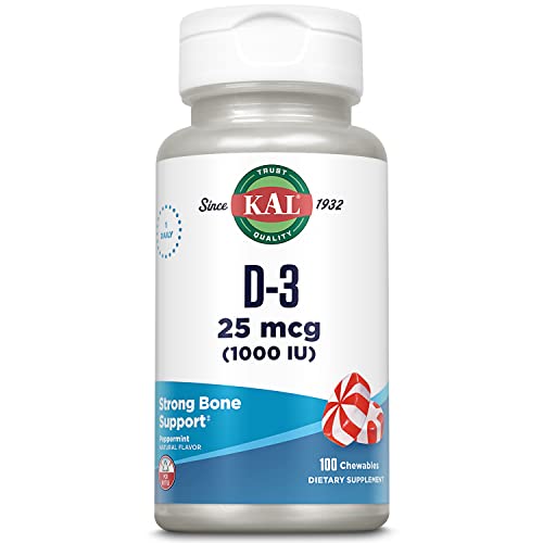 KAL Vitamina D3 para huesos fuertes