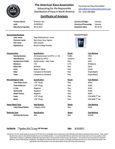 Kava Kava premium para bienestar
