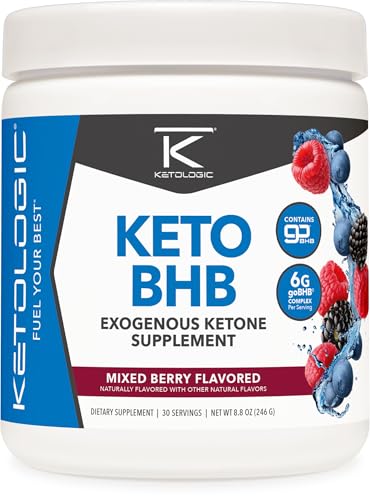 Ketologic Keto BHB sabor frutos rojos