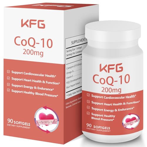 KFG CoQ10 200mg para el corazón