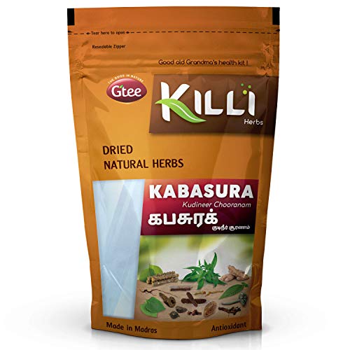 KILLI Kabasura Kudineer Chooranam beneficios herbales