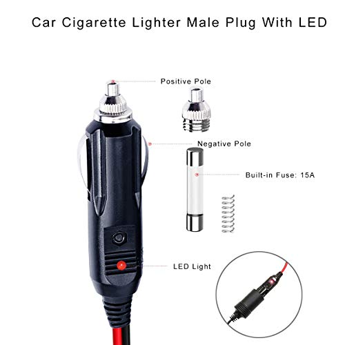 kit cargador batería 15amp auto