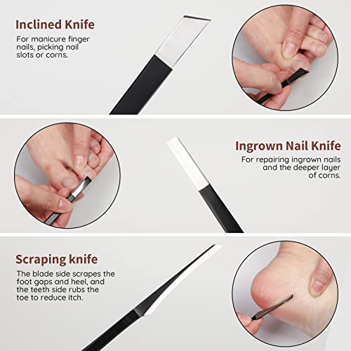 kit completo para cuidado de pies