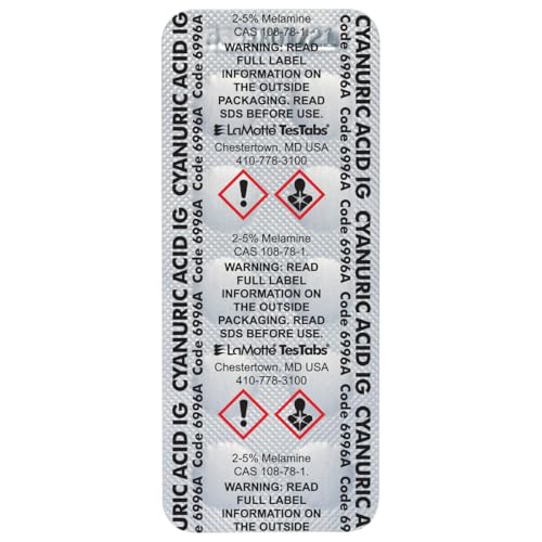 Kit de 100 piezas para ácido cianúrico