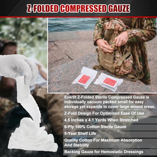 Kit de emergencia con gasa Threlaco