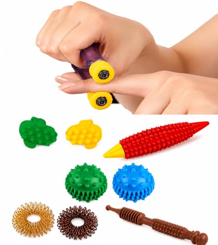 kit de masaje acupresión manos alivio dolor