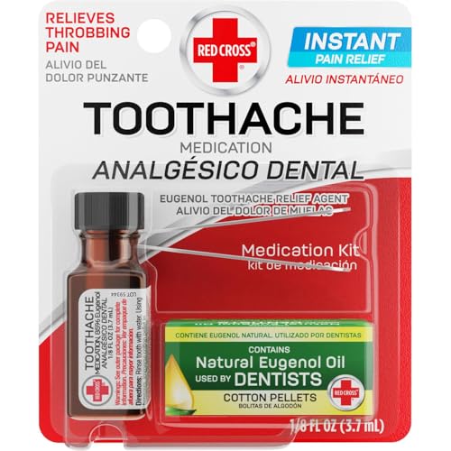 kit de medicamentos para dolor de muela