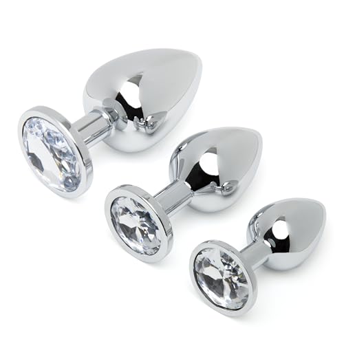 kit de plug anal metálico para principiantes